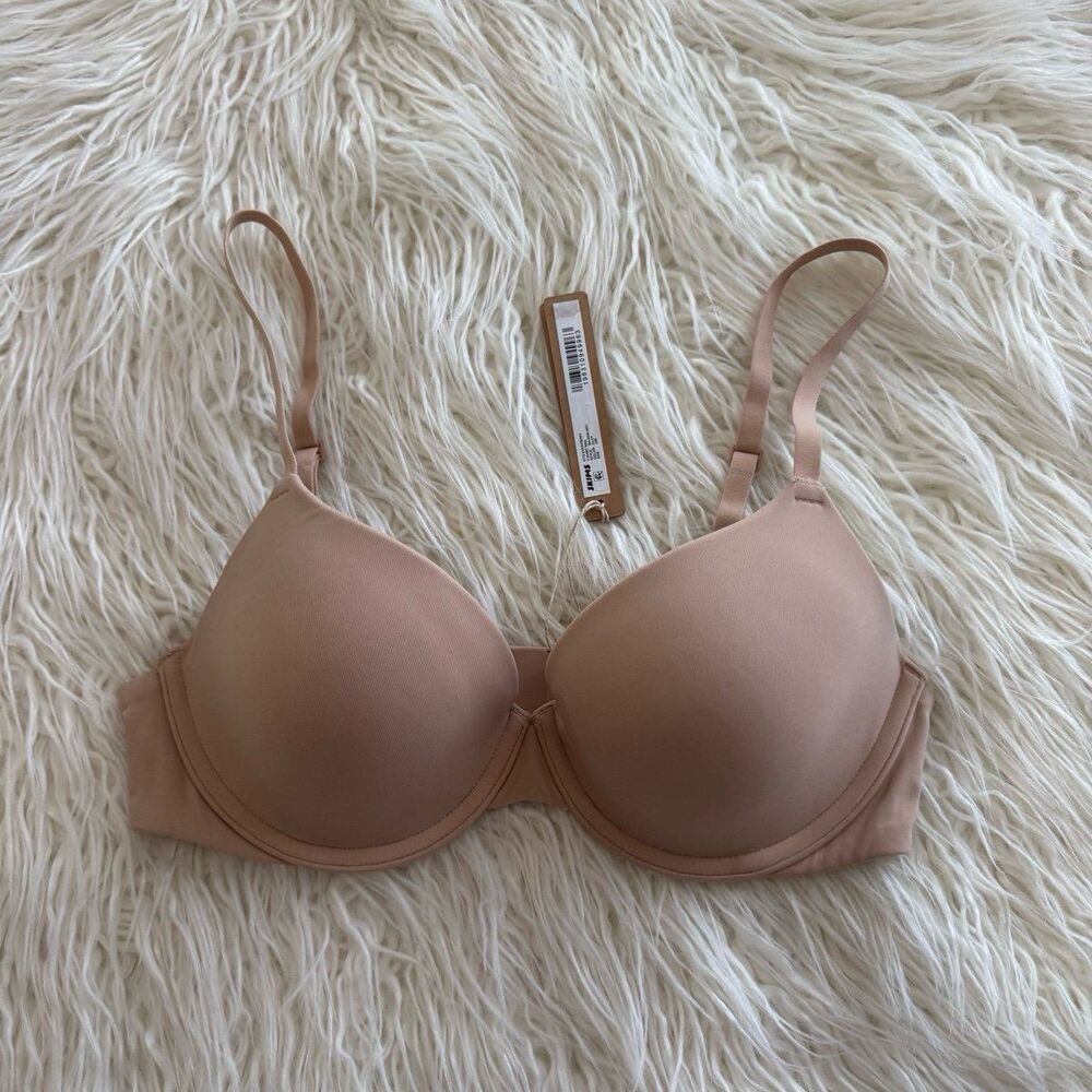 Skims Fits Everybody T-shirt Bra Clay Size 34A